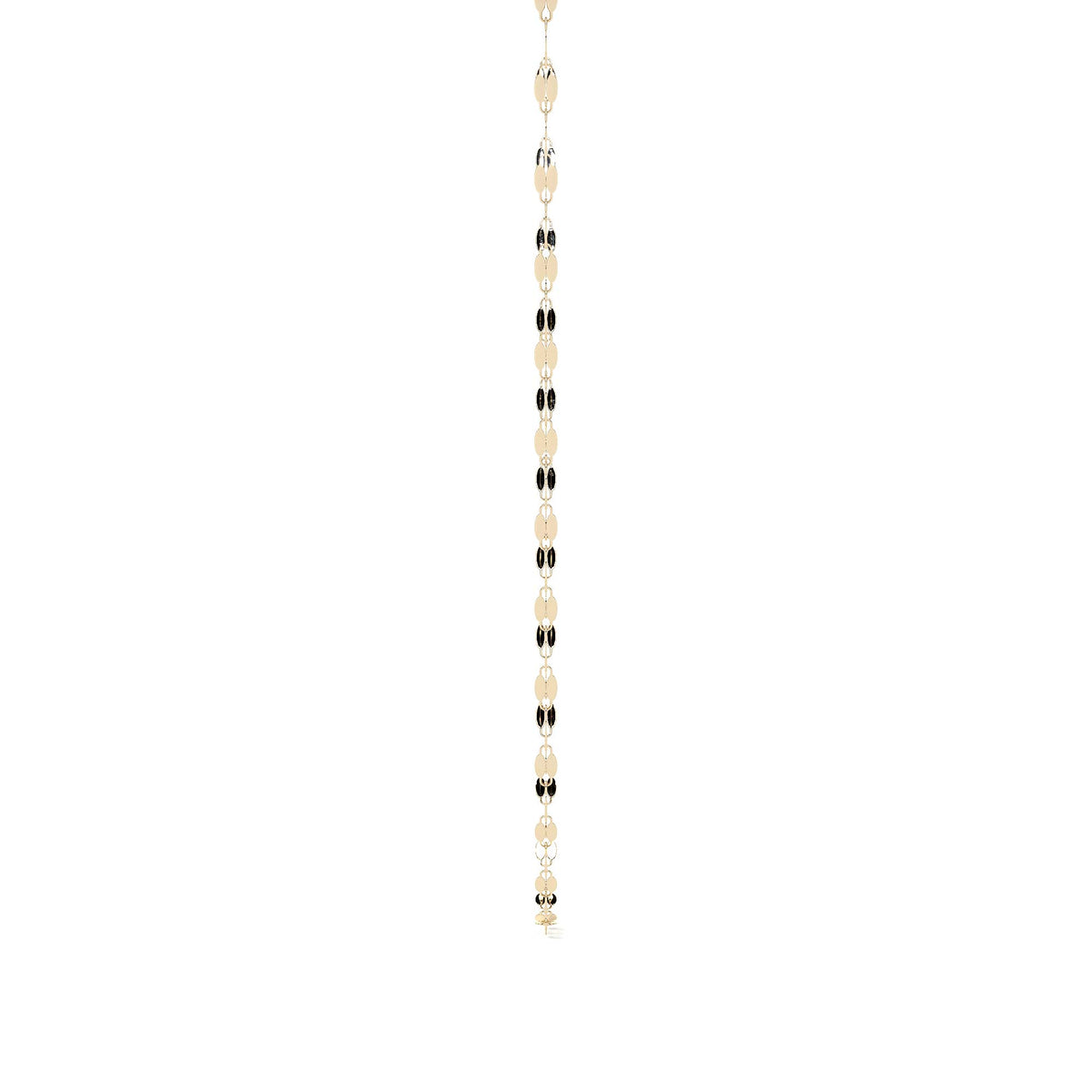 Cadena De Oro 10k Grano De Café 2.3mm