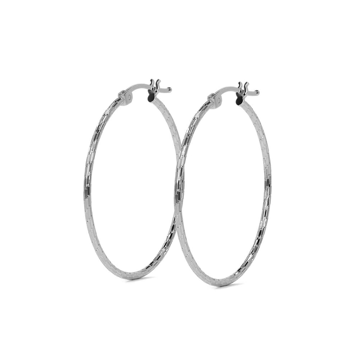 Arete Arracada Diamantada De Plata Ley 925 Para Mujer Estilo Domino