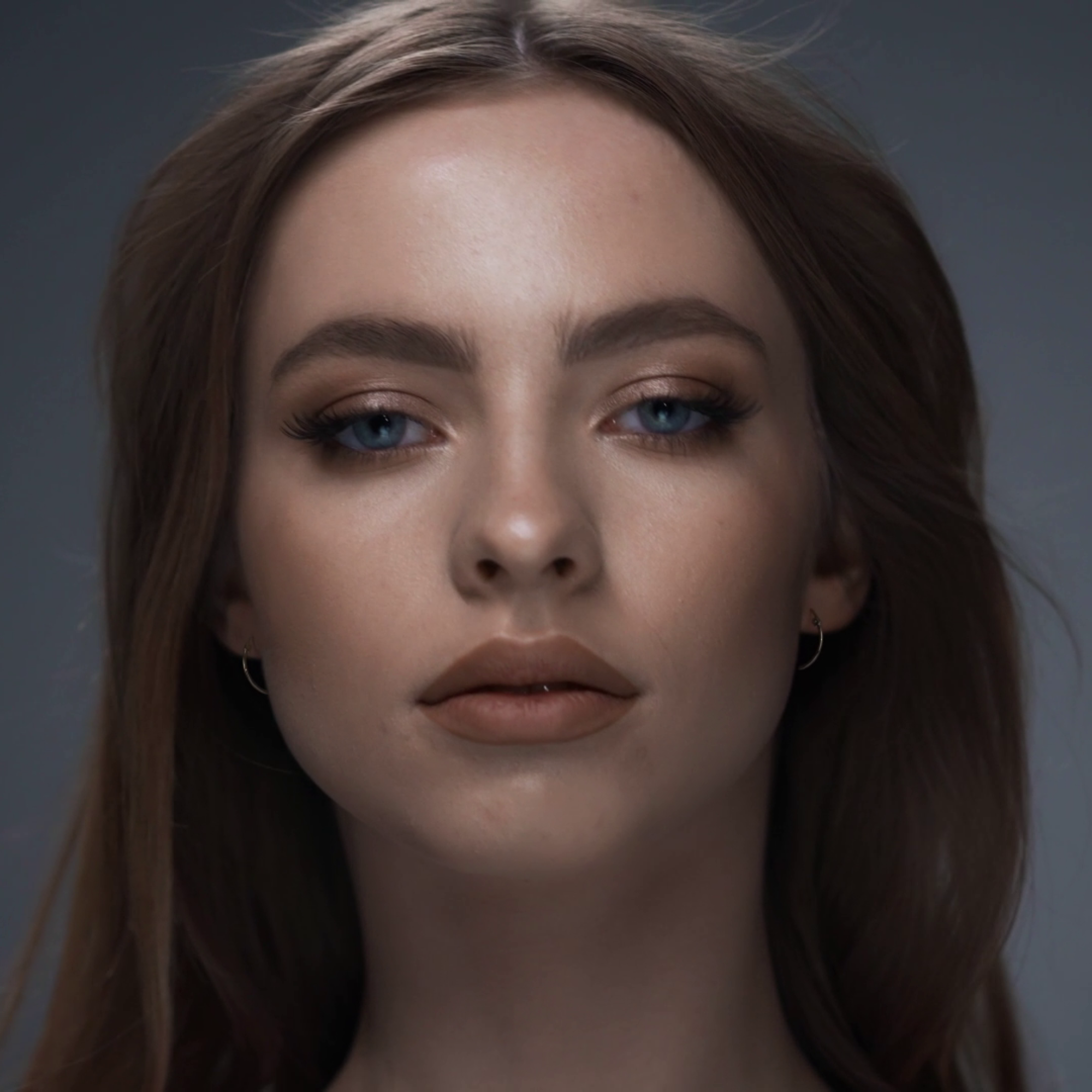 Arete Arracada De Oro 10k Lisa