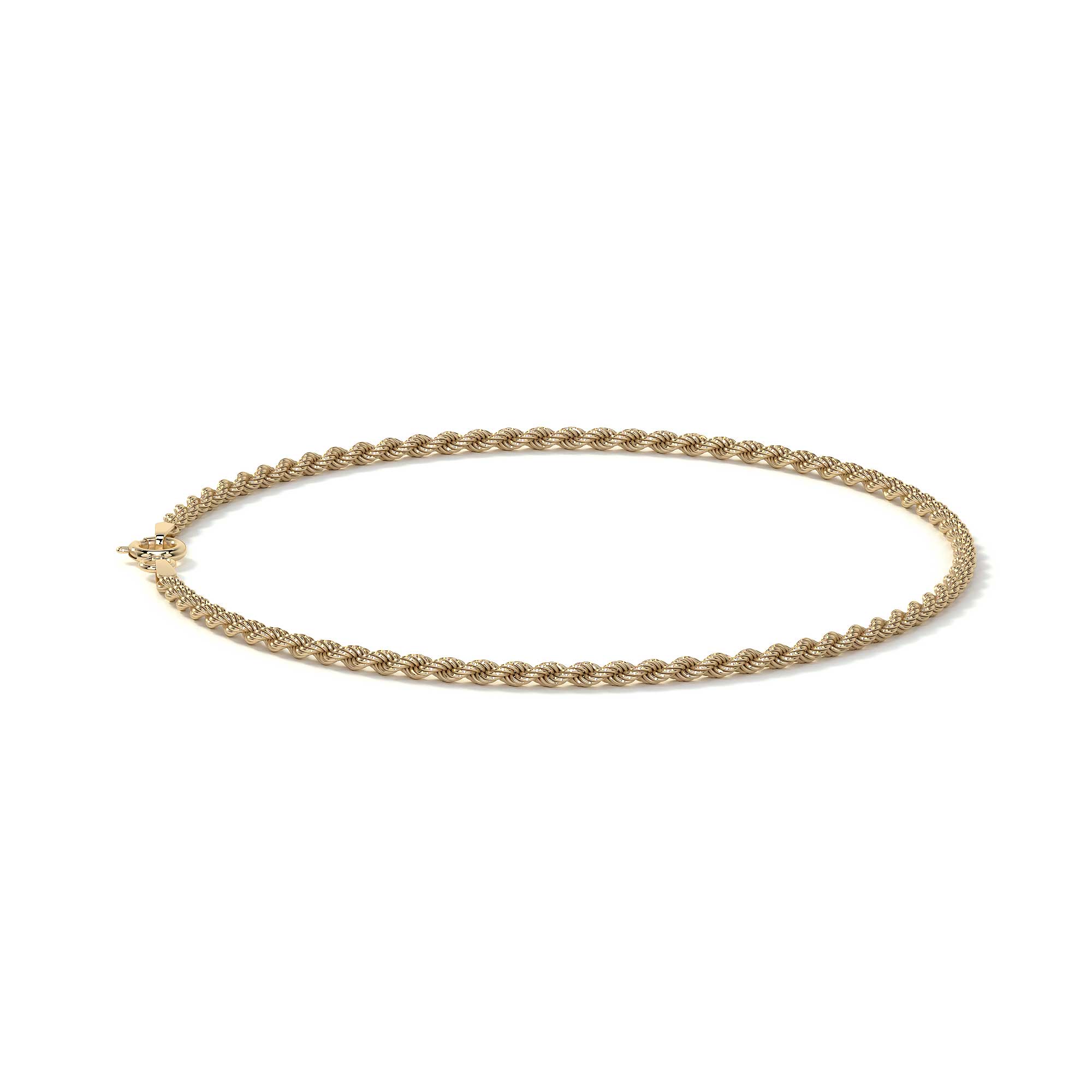 Pulsera de Oro 10K Estilo Torsal Italiano para Hombre y Mujer | Brazalete Unisex Elegante