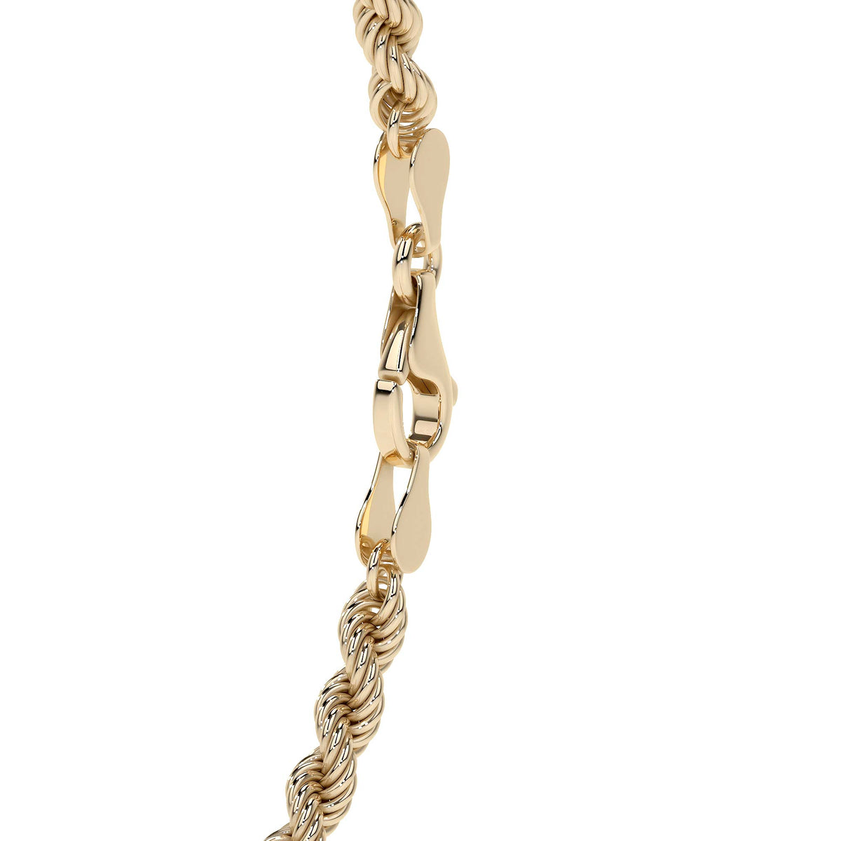 Pulsera de Oro 10K para Hombre Estilo Torsal Italiano | Brazalete Masculino Elegante