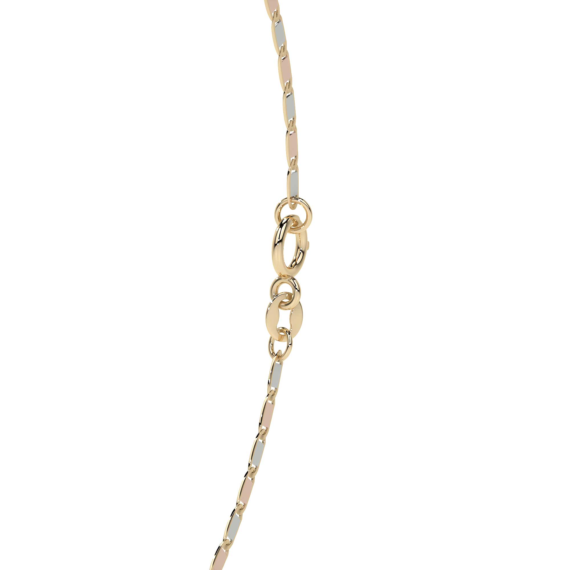 Pulsera Valentino De Oro Italiano 10k, Calibre 1.4mm, 18 Cm