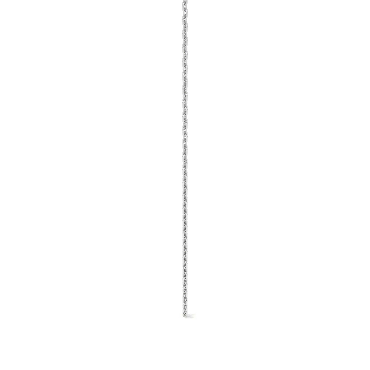 Cadena De Plata 925 Bizantina de 45 Cm Calibre 2.4 Mm