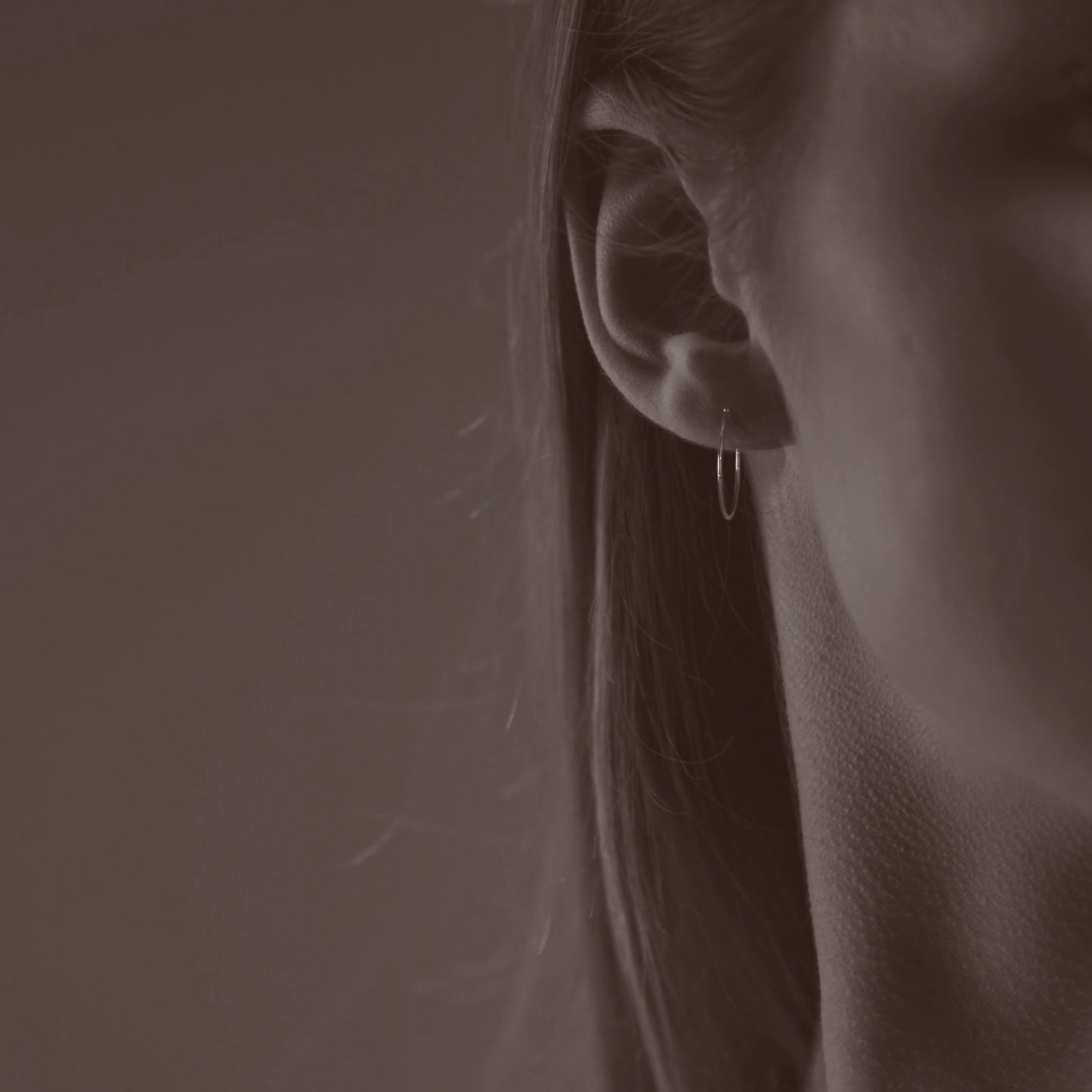 Arete Arracada Ligera Para Mujer Lisa De Plata Ley 925