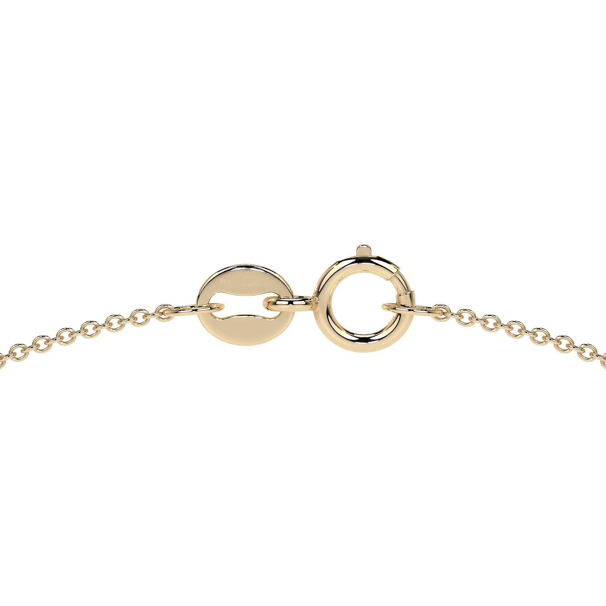 Cadena De Oro Mujer Italiana Gargantilla Semanario Aros Tricolor