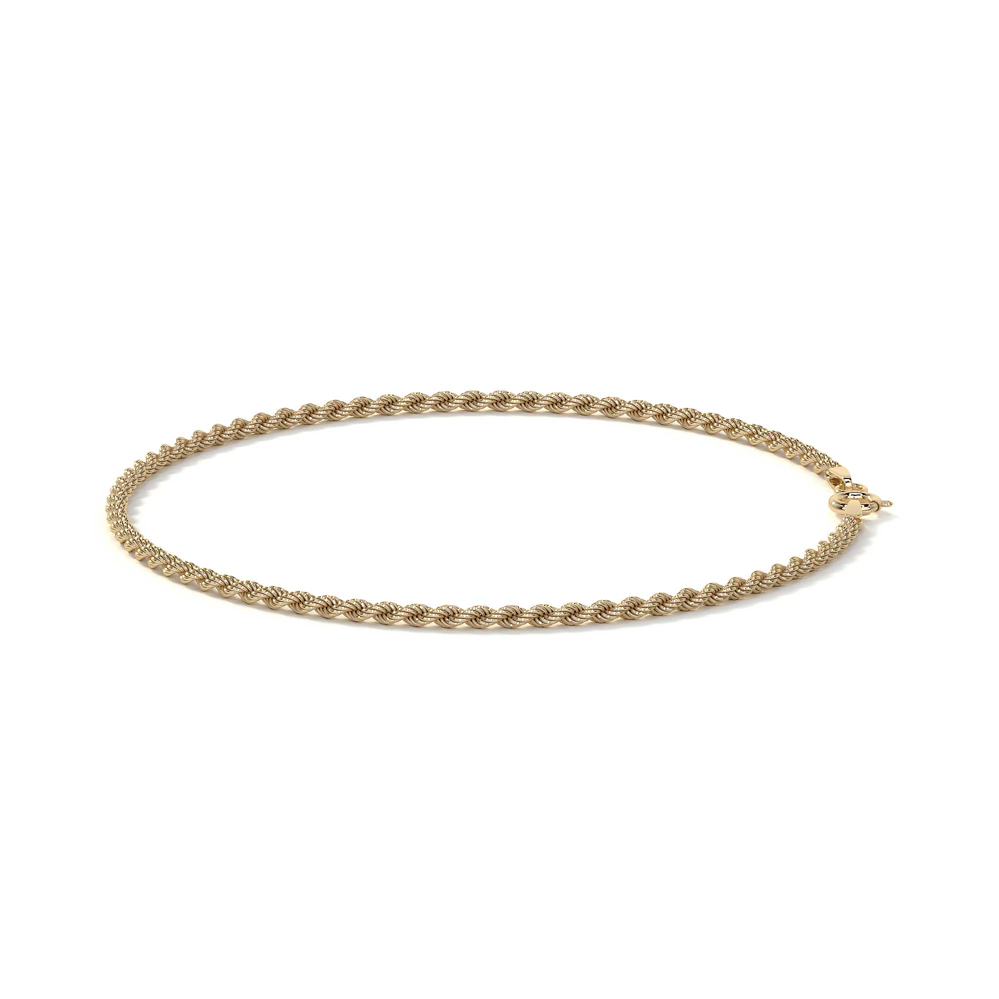 Pulsera de Oro de 14K para Mujer Estilo Torsal | Joyería Fina Italiana