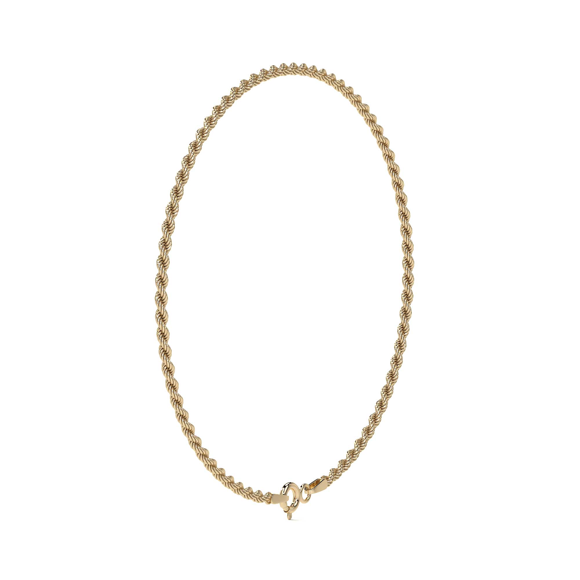 Pulsera de Oro de 14K para Mujer Estilo Torsal | Joyería Fina Italiana