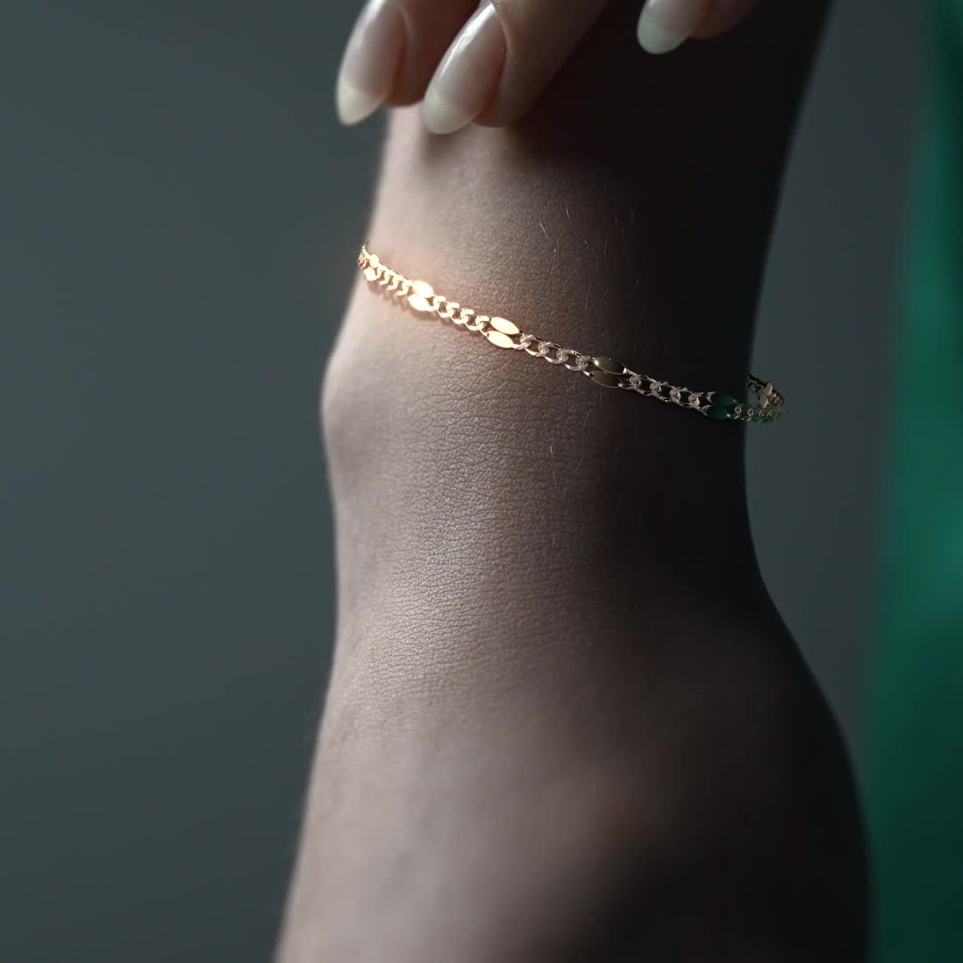 Pulsera Serpentina 3x1 Diamantada Oro 10k