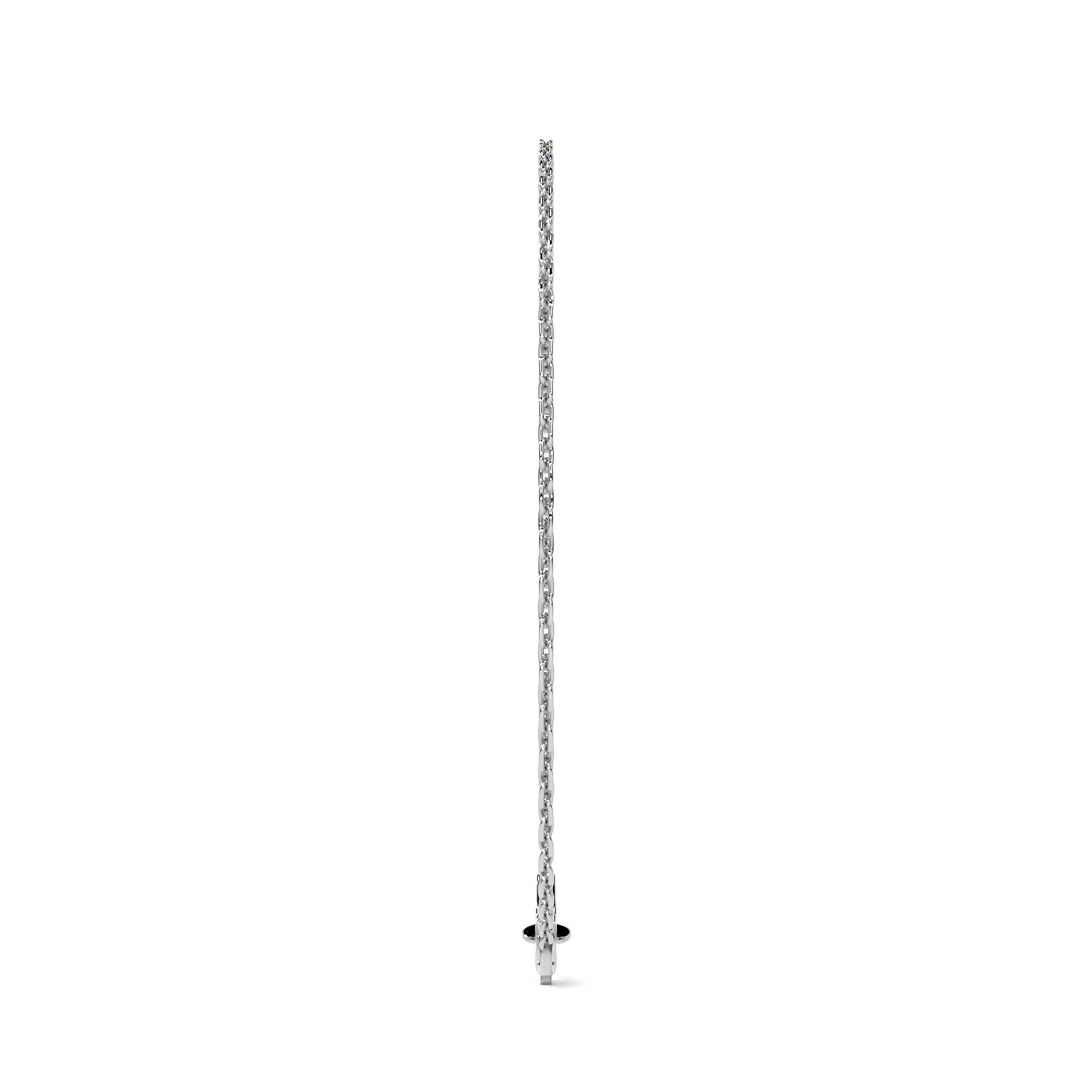 Pulsera Bizmark De Plata 925 Mujer 18 Cm 2.2 G Elegante Plateado 6 Cm 18 Cm