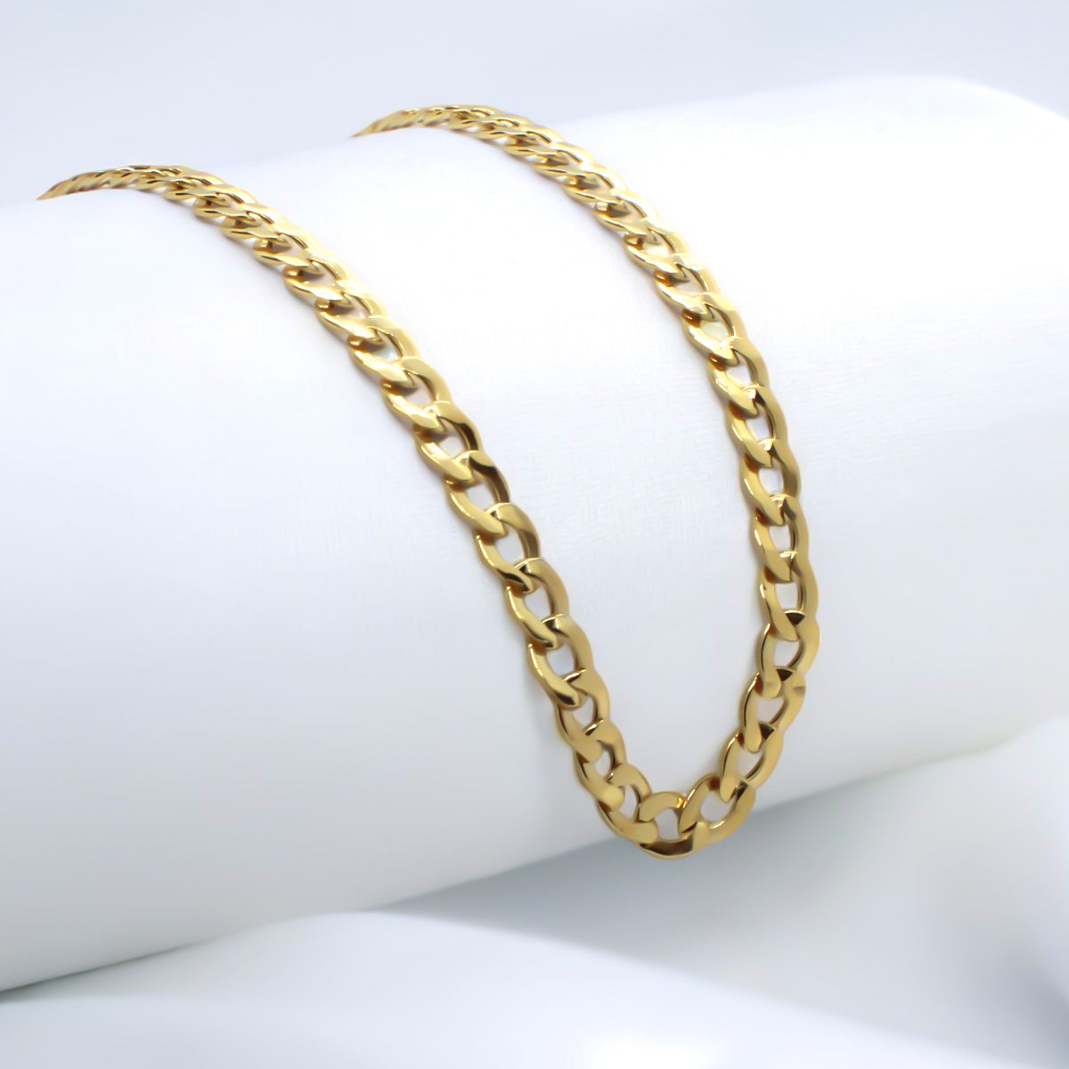 14k Italian Cuban Style Chain, 2mm Gauge, 40cm