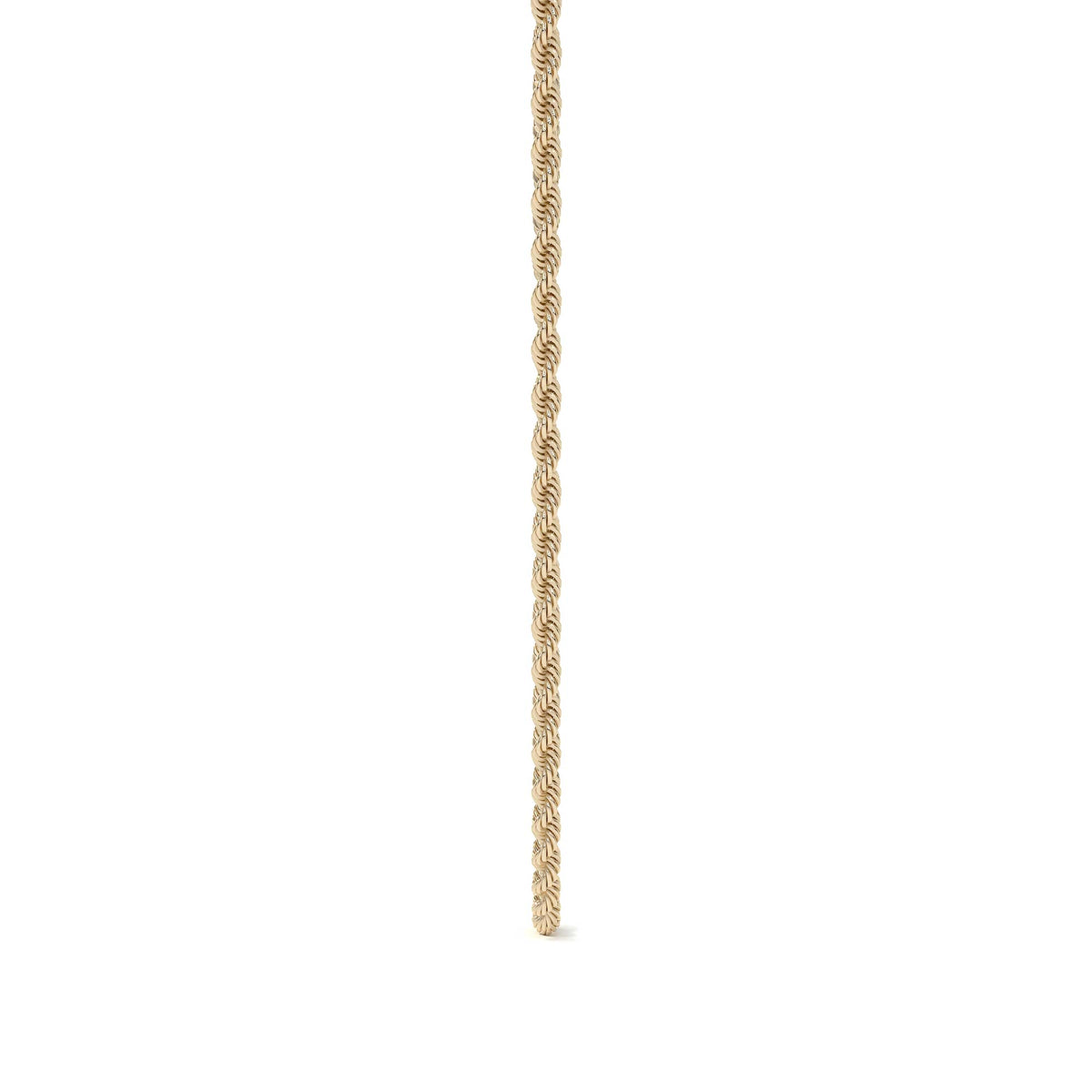 Cadena Torsal De Oro Italiano 10k, Calibre 2.1mm