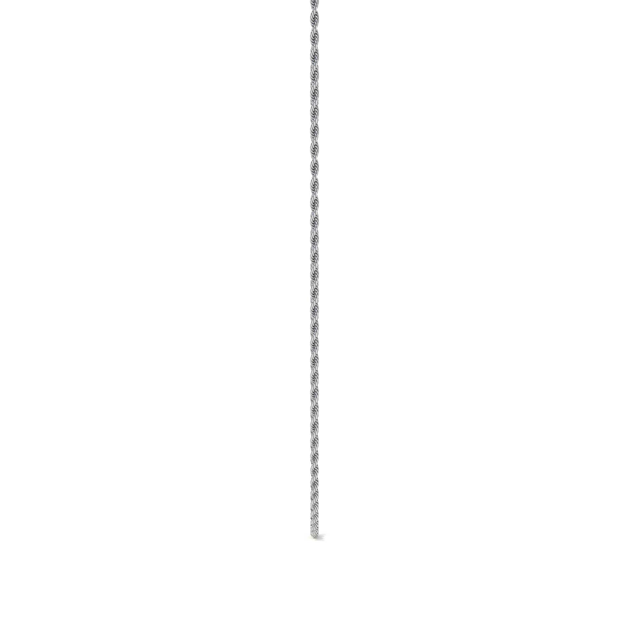 Cadena De Plata 925 Torsal De 45 Cm Calibre 1.30 Mm