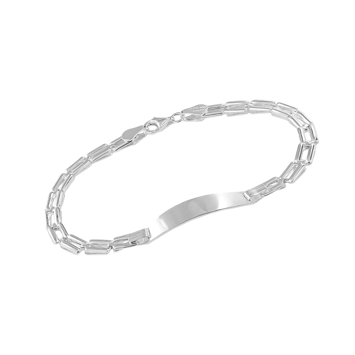 Pulsera Esclava De Plata Ley 925 Para Niña