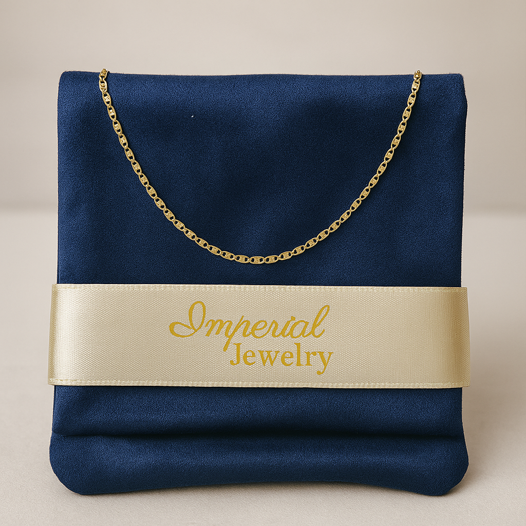 Valentino 10k Gold Chain Gauge 1.3mm