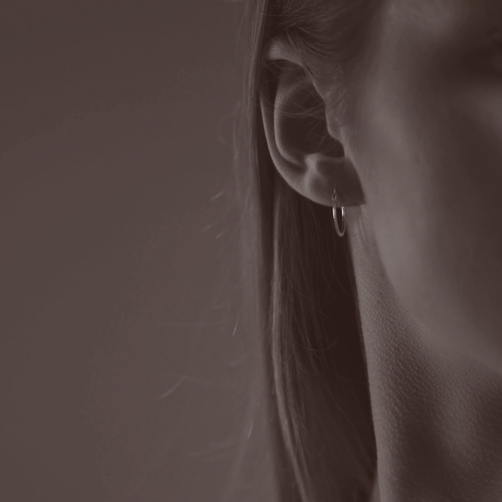 Arete Arracada Ligera Para Mujer Lisa De Plata Ley 925