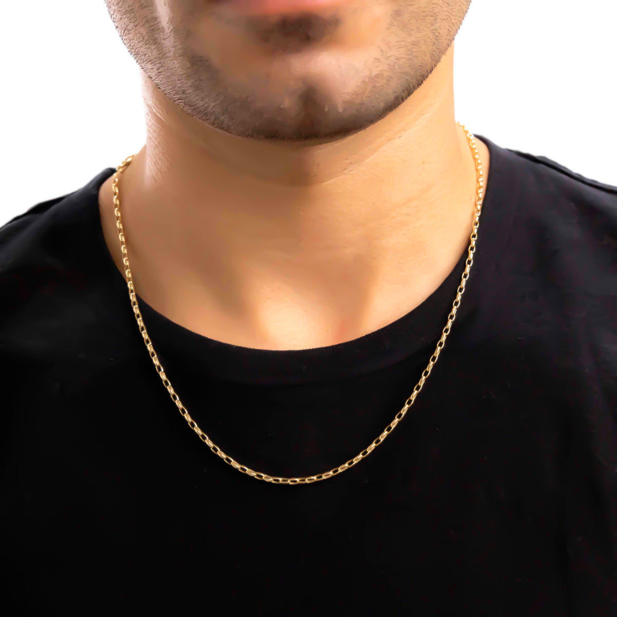 10k Italian Anchor Chain Measures 55 cm