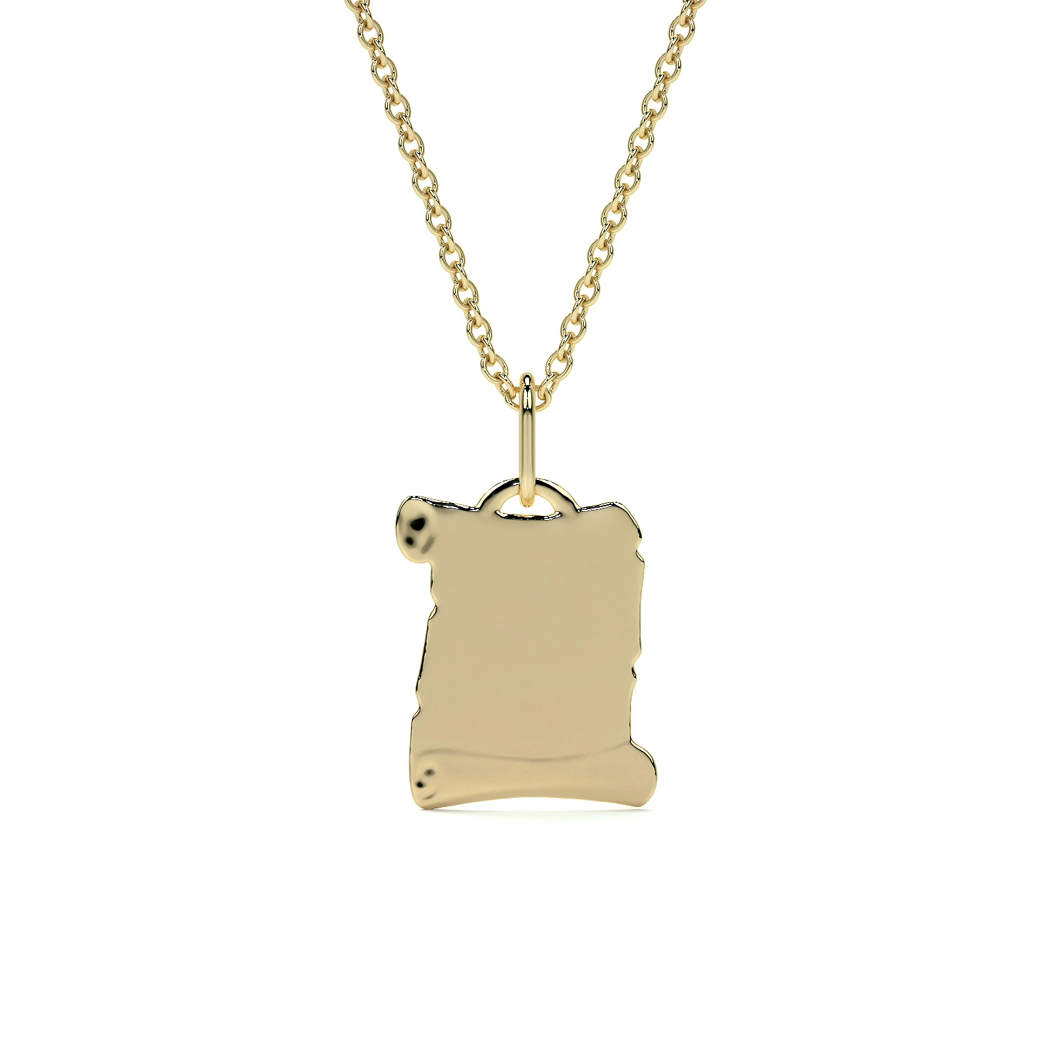 Dije de Oro 14K Medalla Religiosa Sagrado Caliz | Dije Oro Italiano 12mm | Joyería Fina