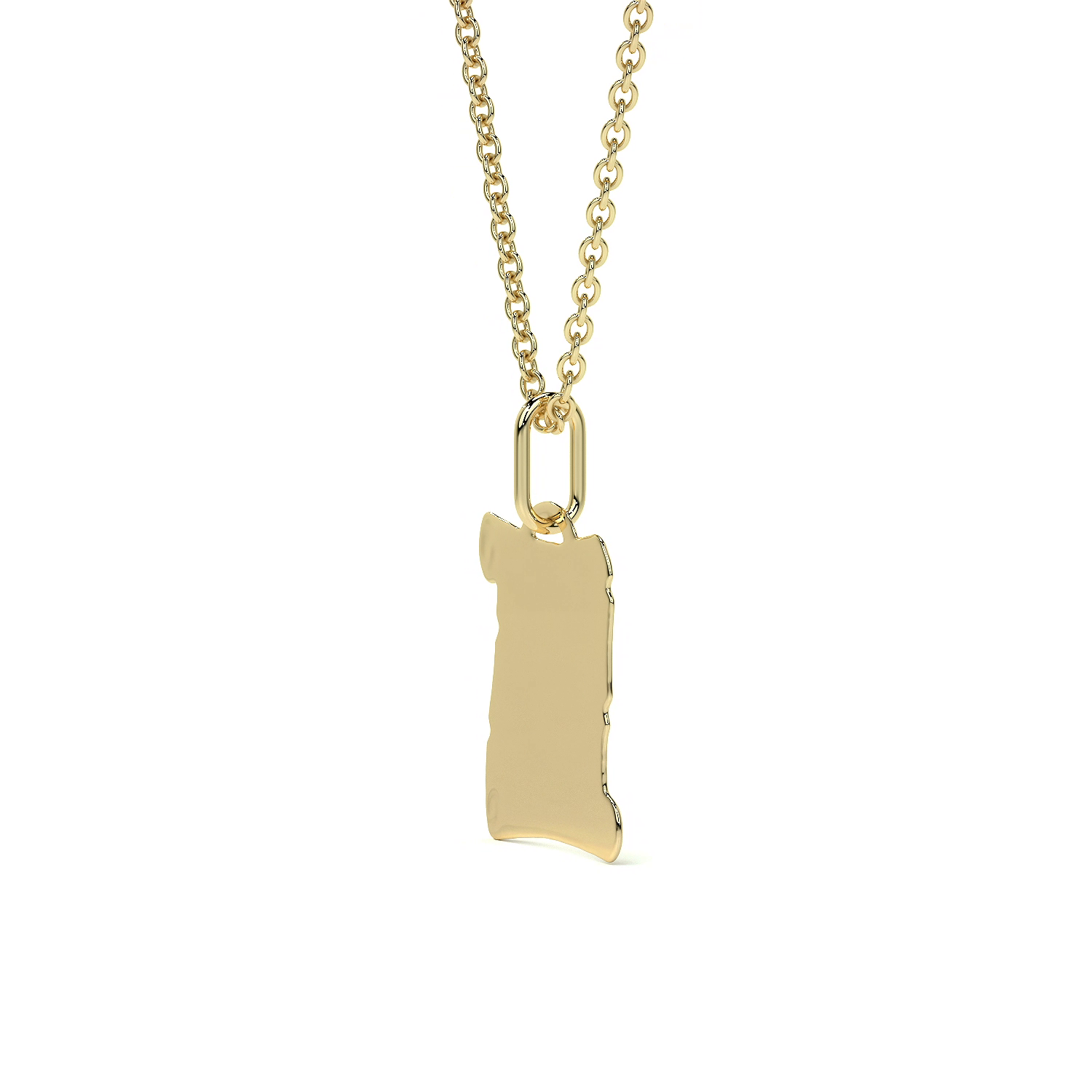 Dije de Oro 14K Medalla Religiosa Sagrado Caliz | Dije Oro Italiano 12mm | Joyería Fina