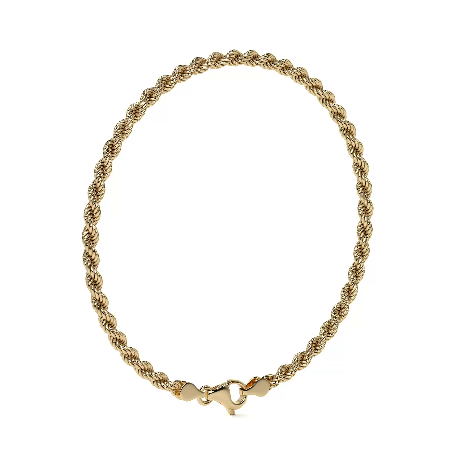 Pulsera de Oro 10K Estilo Torsal Italiano | Brazalete Elegante de Joyería Fina