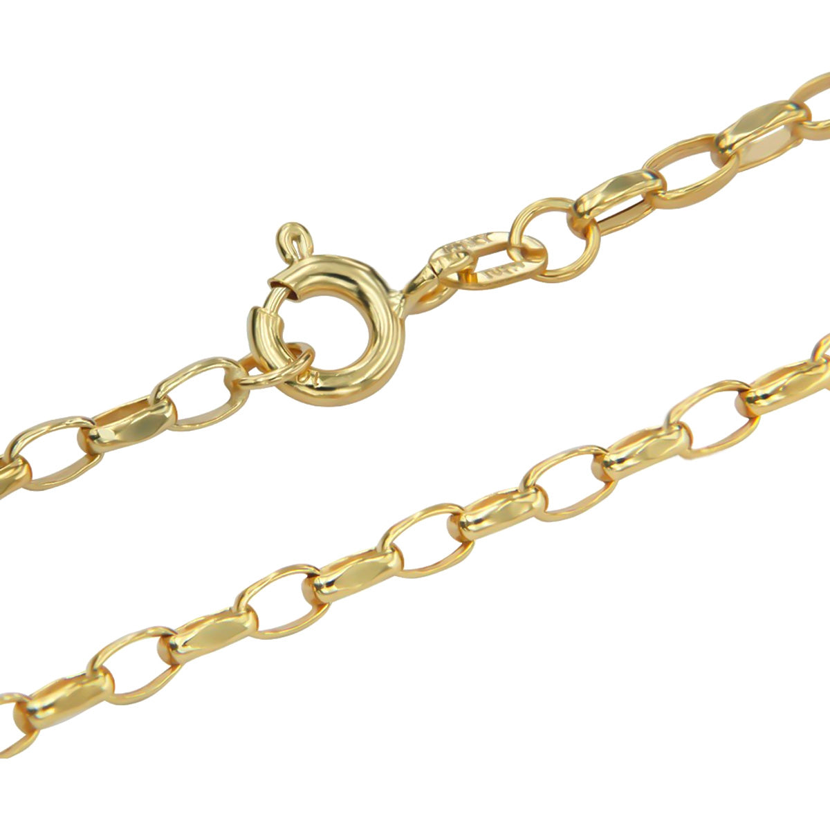 10k Italian Anchor Chain Measures 55 cm